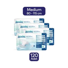 Jender 4x30 Adet Medium Belbantlı Hasta Bezi