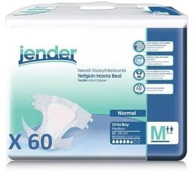 Jender 60 Adet Medium Belbantlı Hasta Bezi