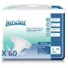 Jender 60 Adet Medium Belbantlı Hasta Bezi