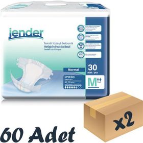 Jender 60 Adet Medium Belbantlı Hasta Bezi