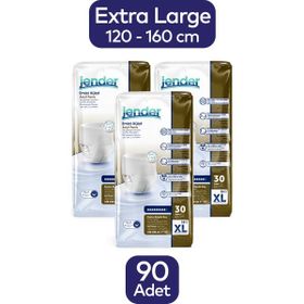 Jender 90 Adet XL Emici Külot