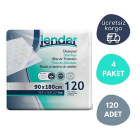 Jender 90x180 cm 120 Adet Yatak Koruyucu Örtü