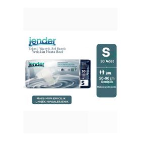 Jender Bel Bantlı Small 30 Adet Hasta Bezi