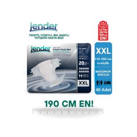 Jender Bel Bantlı XXL 2x20 Adet Hasta Bezi