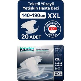 Jender Bel Bantlı XXL 3x20 Adet Hasta Bezi
