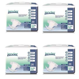 Jender Belbantlı Orta Boy M 30'lu 4 Adet Hasta Bezi
