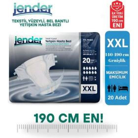 Jender Belbantlı XXL 20'li Hasta Bezi