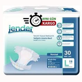 Jender Büyük Boy L Beden 30 Adet Hasta Bezi