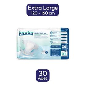 Jender Emici Bel Bantlı X-Large 30 Adet Yetiskin Hasta Bezi