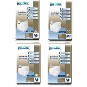 Jender Emici Külot Orta Boy M 30'lu 4 Adet Hasta Bezi