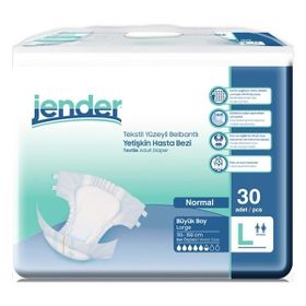 Jender Large 30 Adet Belbantlı Yetişkin Hasta Bezi