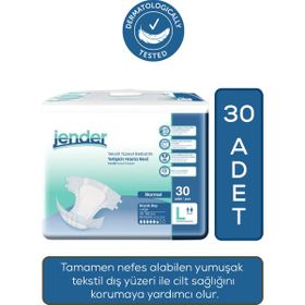 Jender Large 30 Adet Belbantlı Yetişkin Hasta Bezi