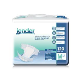 Jender Medium Beden 120 Adet Bel Bantlı Hasta Bezi