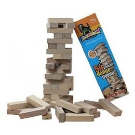 Jenga 54 Parçalı Denge Akıl ve Zeka Oyunları