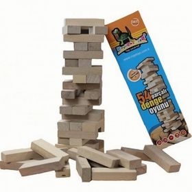 Jenga 54 Parçalı Denge Akıl ve Zeka Oyunları