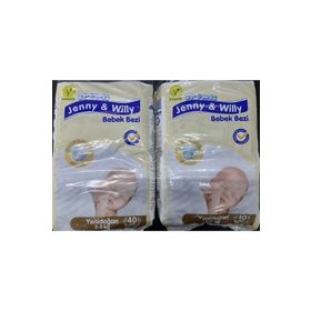 Jenny & Willy No:1 Yenidoğan 80 Adet Bebek Bezi