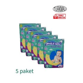 Jenny & Willy No:2 Mini 300 Adet Bebek Bezi