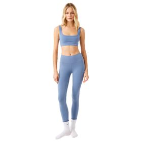 Jerf Aura Seamless Konfor ve Esneklik Mavi Kadın Tayt