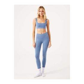 Jerf Aura Seamless Konfor ve Esneklik Mavi Kadın Tayt
