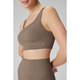 Jerf Holly Petek Desenli Kaplı Yeşil Kadın Bralet Sütyen