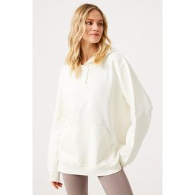 Jerf Lydney Krem Kapüşonlu Kadın Sweatshirt