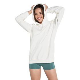Jerf Lydney Krem Kapüşonlu Kadın Sweatshirt