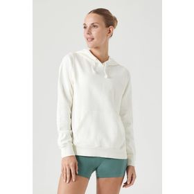 Jerf Lydney Krem Kapüşonlu Kadın Sweatshirt