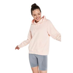 Jerf Lydney Pembe Kapüşonlu Kadın Sweatshirt