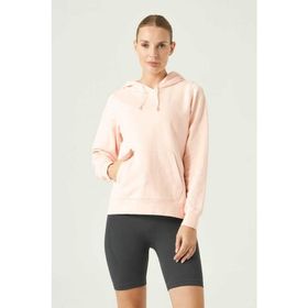 Jerf Lydney Pembe Kapüşonlu Kadın Sweatshirt