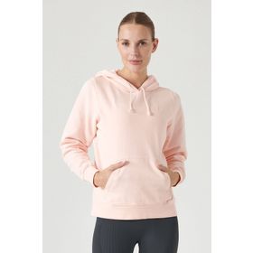 Jerf Lydney Pembe Kapüşonlu Kadın Sweatshirt