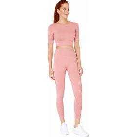 Jerf Naples Econyl Pembe Spor Kadın Tayt
