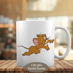 JERRY002 Tom ve Jerry Kaçan Fare Jerry Kupa Bardak