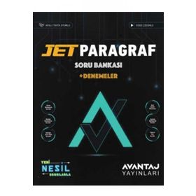 Jet Paragraf Soru Bankası Denemeler - Avantaj Yayınları