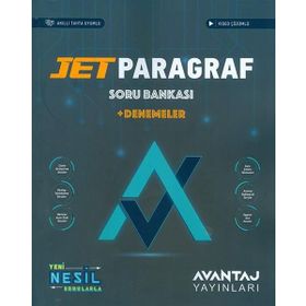 Jet Paragraf Soru Bankası Denemeler - Avantaj Yayınları