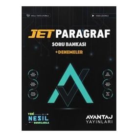 Jet Paragraf Soru Bankası Denemeler - Avantaj Yayınları