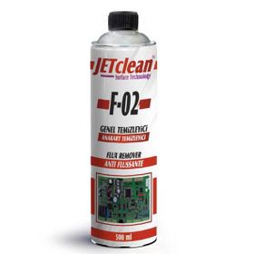 Jetclean F-02 500 ml Flux Anakart Temizleme Sıvısı