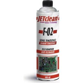 Jetclean F-02 600 ml Flux Anakart Temızleme Sprey