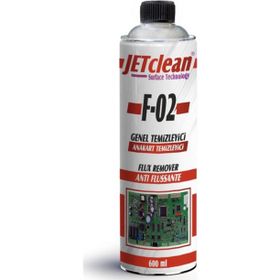 Jetclean F-02 600 ml Flux Anakart Temızleme Sprey