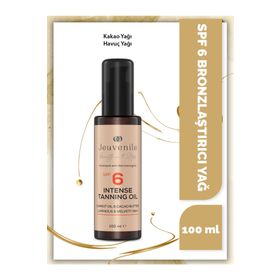 Jeuvenile 100 ml Bronzing Oil 6 Spf Kakao Yağlı Bronzlaştırıcı Yağ