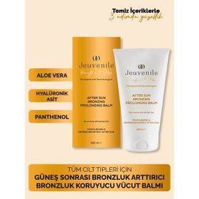 Jeuvenile 150 ml After Sun Bronzing Prolonging Balm Güneş Sonrası Bronzluk Arttırıcı Ferahlatıcı Vücut Balmı