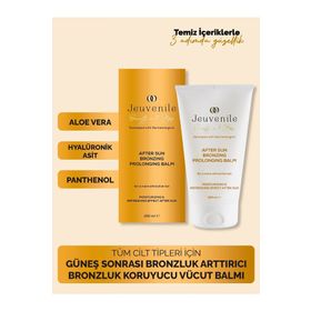 Jeuvenile 150 ml After Sun Bronzing Prolonging Balm Güneş Sonrası Bronzluk Arttırıcı Ferahlatıcı Vücut Balmı