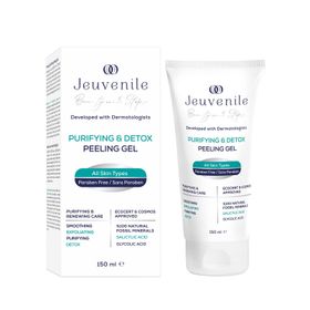 Jeuvenile 150 ml Yenileyici ve Arındırıcı %100 Doğal Fosil Mineral İçerikli Peeling Jel