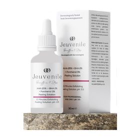 Jeuvenile 30 ml AHA %25 + BHA %2 + Panthenol %3 Leke Karşıtı & Cilt Tonu Eşitleyici Peeling Serum Maske