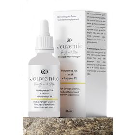 Jeuvenile 30 ml Niacinamide %10+Zinc%1+Panthenol %3 Cilt Yağı Dengeleyici ve Leke Karşıtı Serum