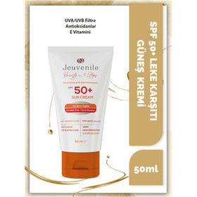 Jeuvenile 50 ml Leke Karşıtı SPF+50 Güneş Kremi