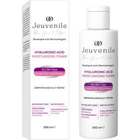 Jeuvenile Hyaluronik Asit İçerikli 200 ml Nemlendirici Aydınlatıcı Tonik