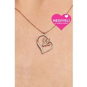 Jewelmim 925 Ayar At Figürlü Altın Kaplama Kadın Gümüş Kolye