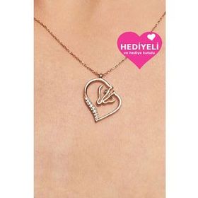 Jewelmim 925 Ayar At Figürlü Altın Kaplama Kadın Gümüş Kolye