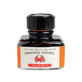 Jherbin 13057T İndian Turuncu 30 ml Dolma Kalem Şişe Mürekkep