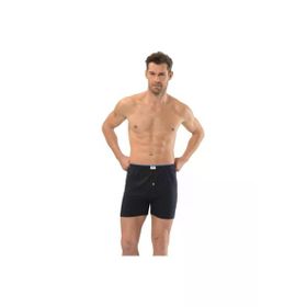Jiber 127 Gri 3 Adet Havlu Kemer Penye Erkek Boxer